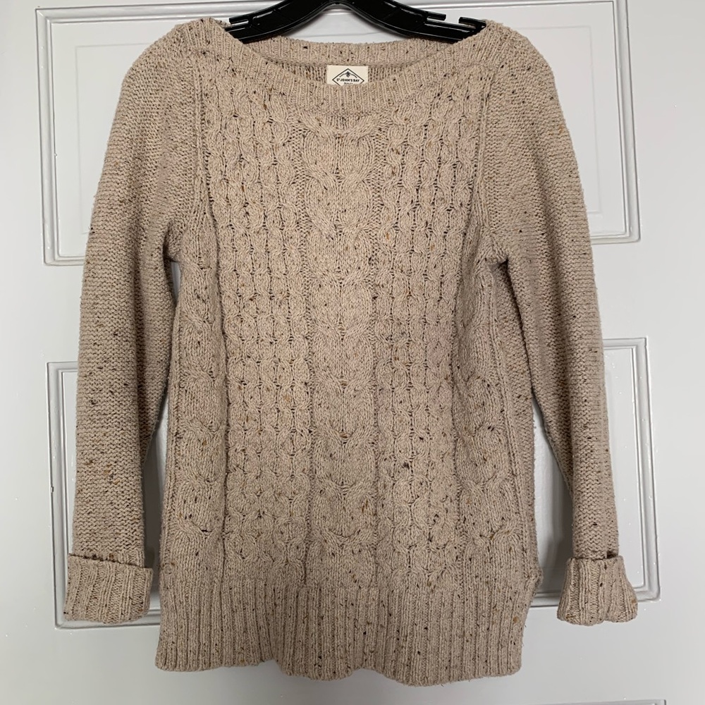 St. John’s Bay Women’s Sweater- Size Small, Tan